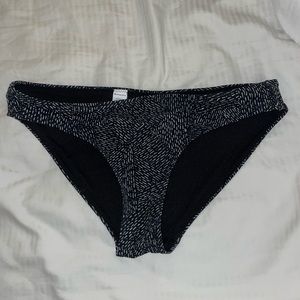 Black bikini bottom